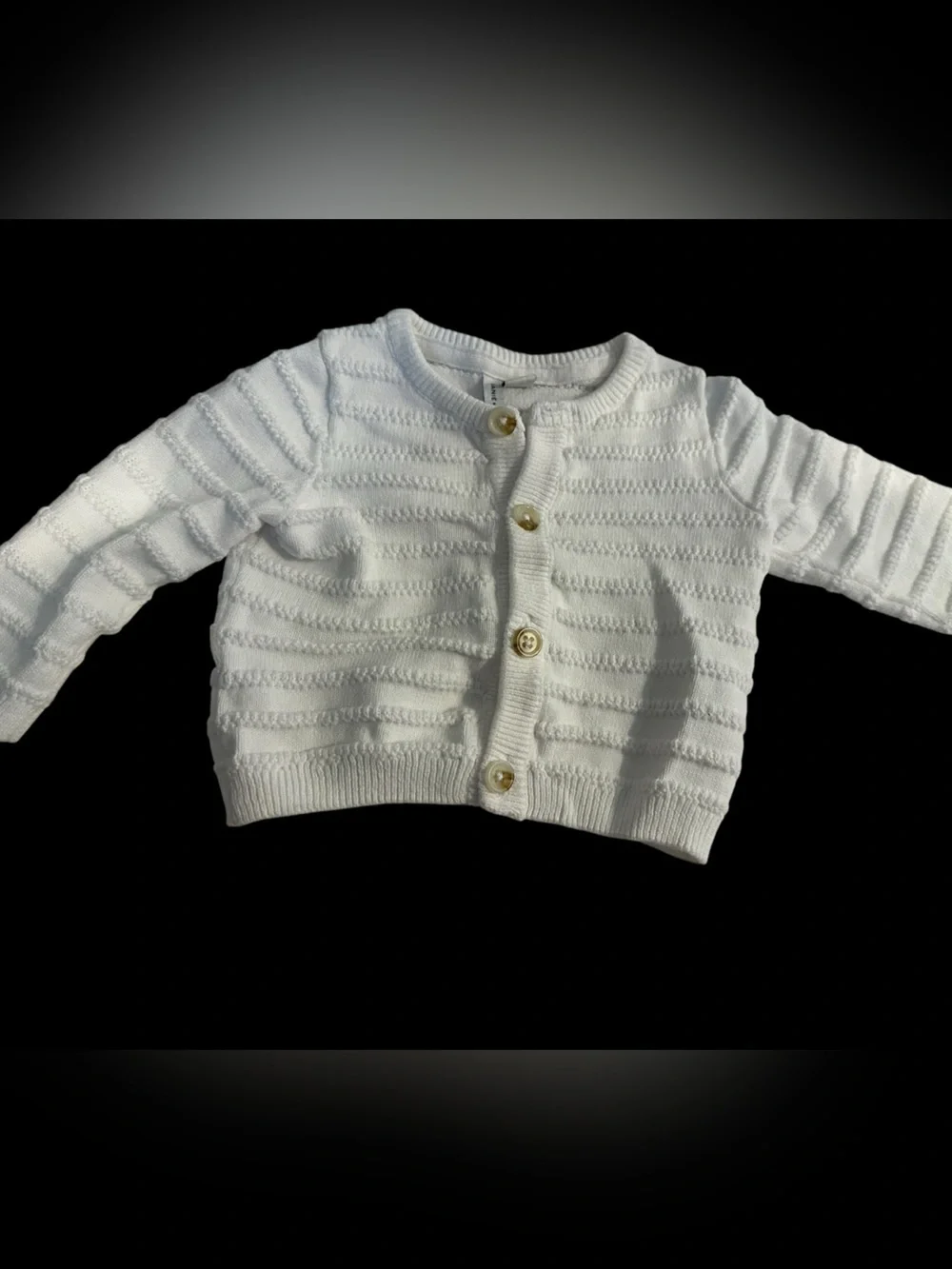 Janie and Jack Baby Textured Knit Cardigan